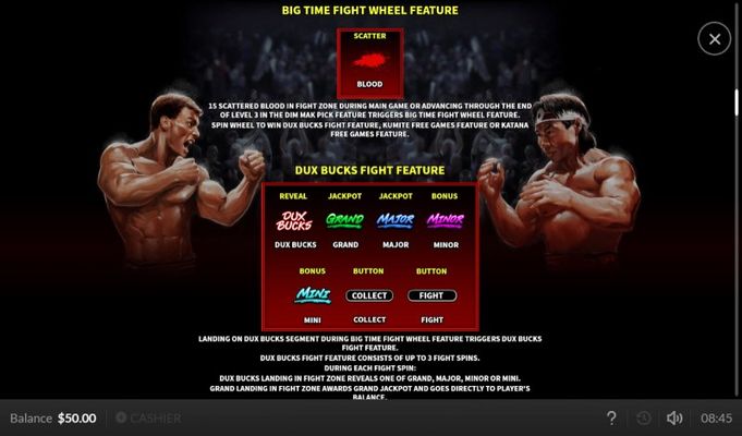 Bloodsport :: Feature Rules