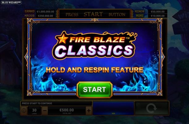 Fire Blaze Respin Feature