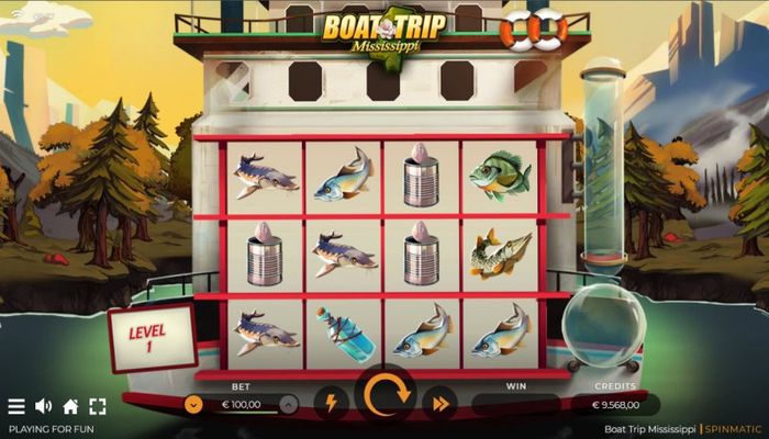 Play slots at Mango Spins: Mango Spins featuring the Video Slots Boat Trip Mississippi with a maximum payout of $2,400
