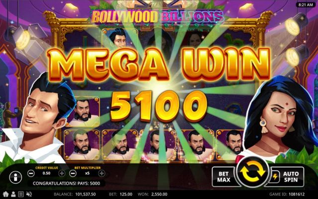 Bollywood Billions :: Mega Win