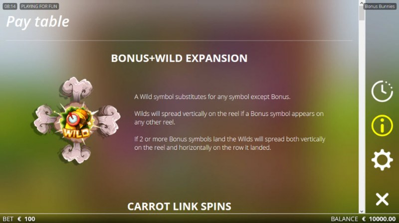 Bonus Wild Expansion