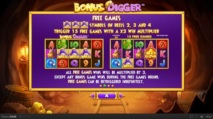 Bonus Digger :: Free Spins Rules