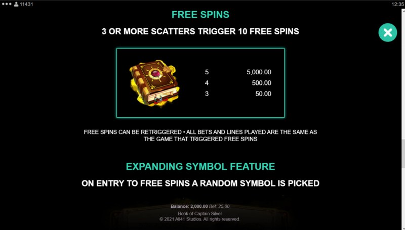 Free Spin Feature Rules