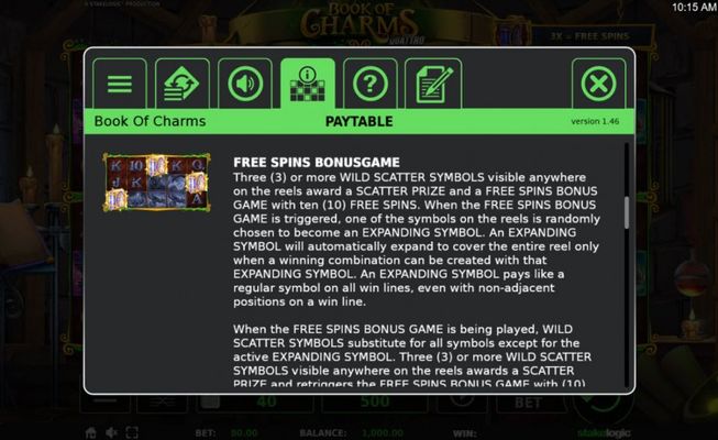 Free Spins Rules