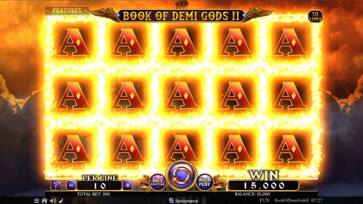 Book of Demi Gods II :: Full Screen Win