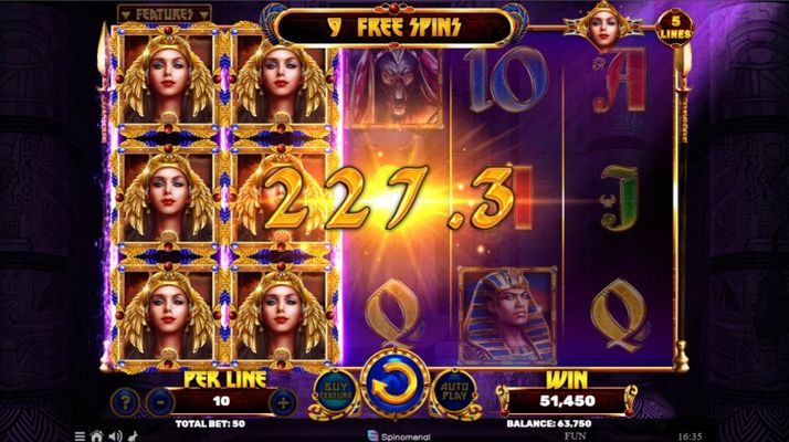 Free Spins Game Board