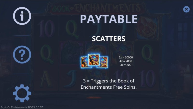 Book of Enchantments :: Scatter Symbol Rules
