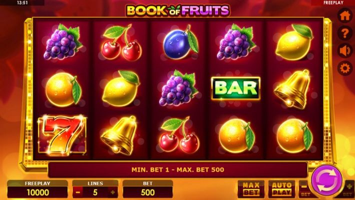 Book of Fruits :: Main Game Board