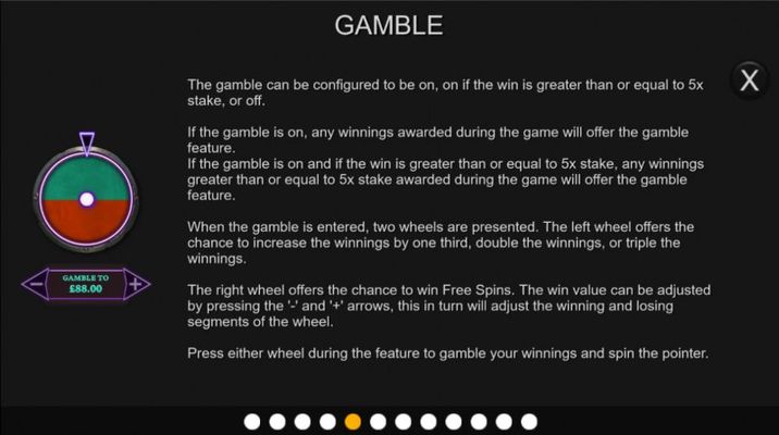 Gamble feature