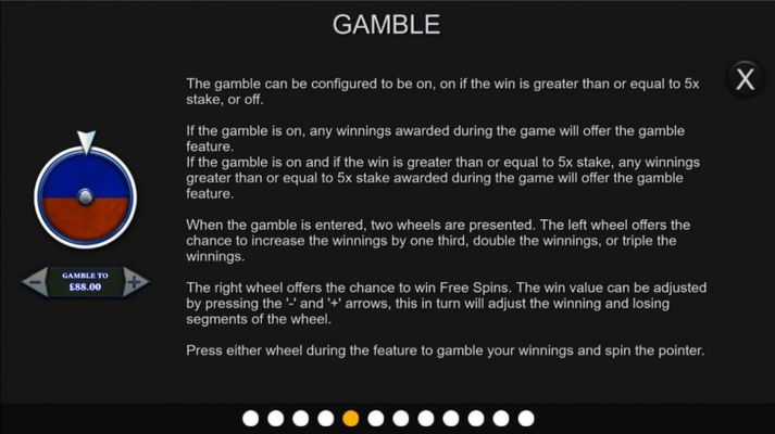 Gamble feature