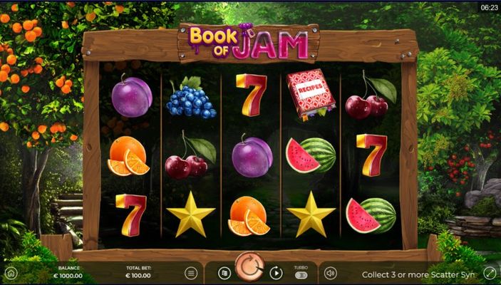 Book of Jam :: Base Game Screen