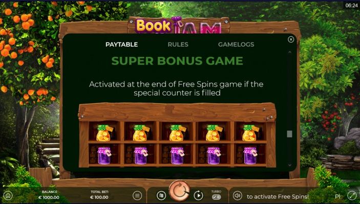 Super Bonus Game