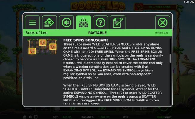 Free Spins Rules