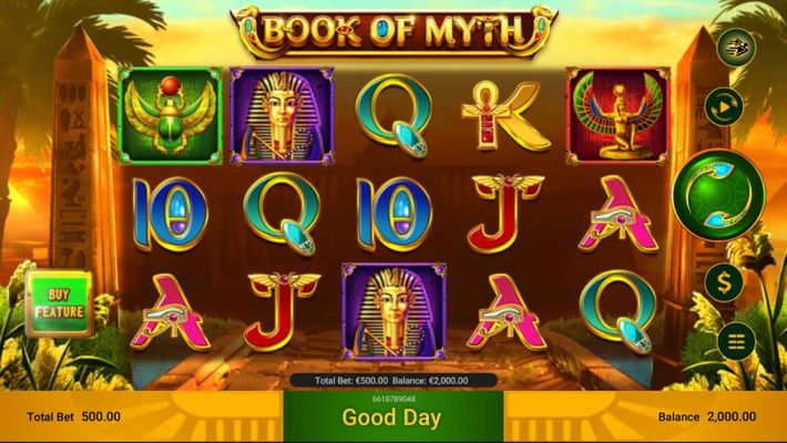 Book of Myth :: Base Game Screen