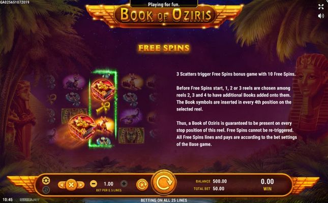 Free Spins Rules