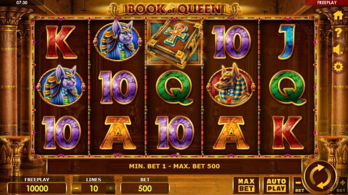 Play slots at MondCasiono: MondCasiono featuring the Video Slots Book of Queen with a maximum payout of $250,000