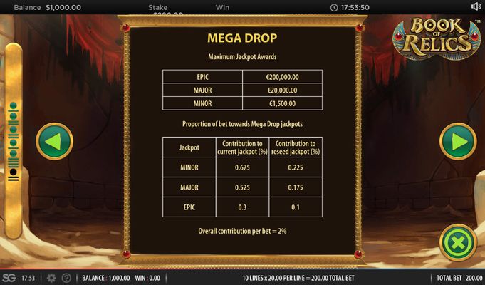 Mega Drop Rules