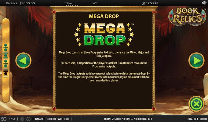 Book of Relics :: Mega Drop Rules