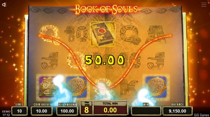 Book of Souls :: Free Spins Game Board
