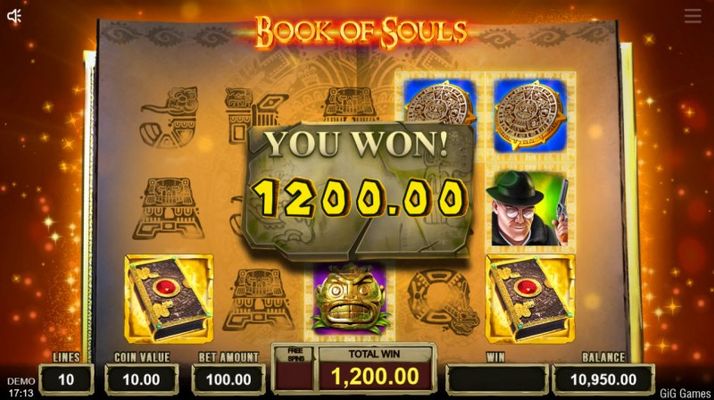 Book of Souls :: Total free spins payout