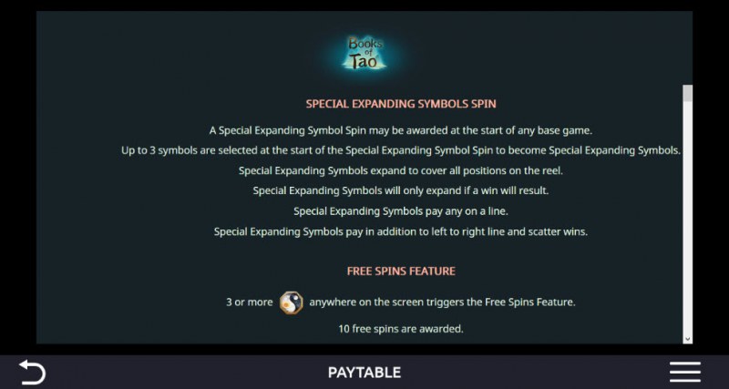 Special Expanding Symbol