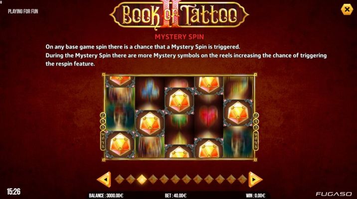 Book of Tattoo II :: Mystery Spin