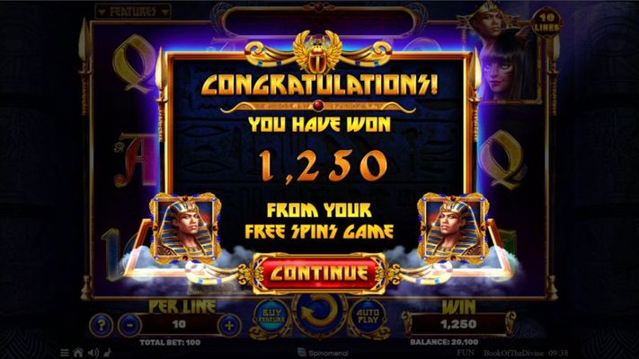 Total Free Spins Payout