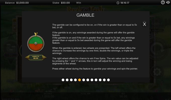 Gamble Feature Rules