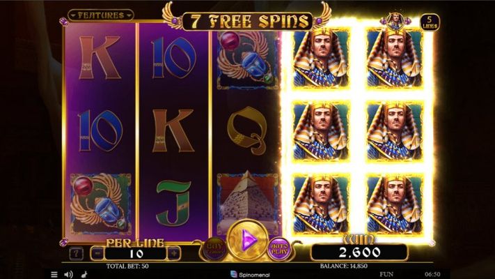 Free Spins Game Board