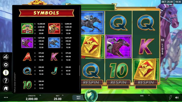 Paytable