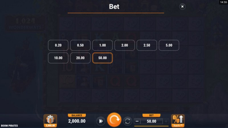 Available Betting Options