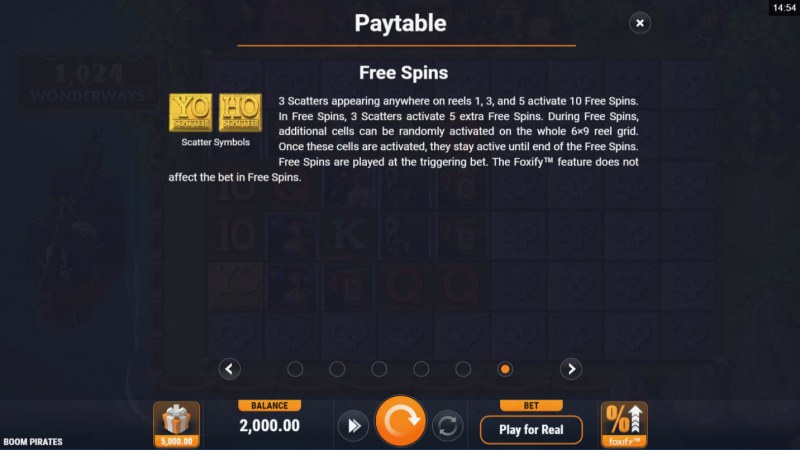 Free Spins Rules