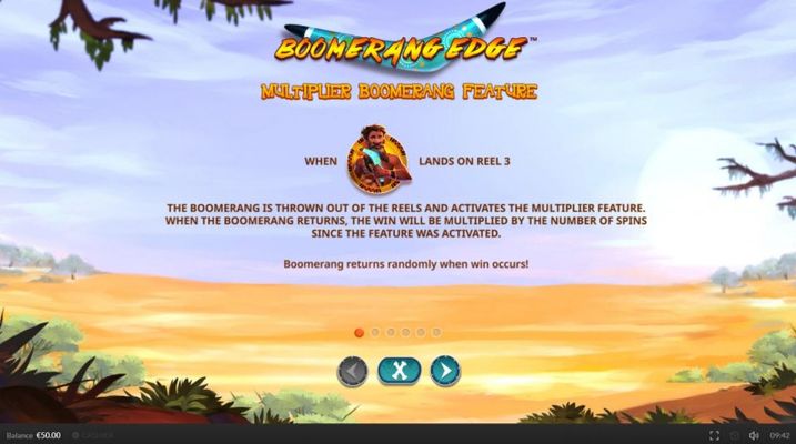 Multiplier Boomerang Feature