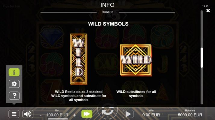 Wild Symbols Rules