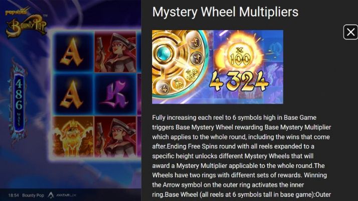 Mystery Wheel Multipliers