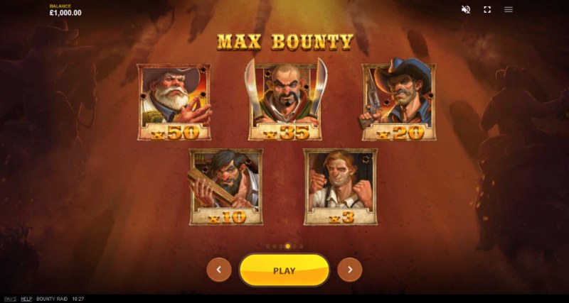 Bounty Raid :: Max Bounty