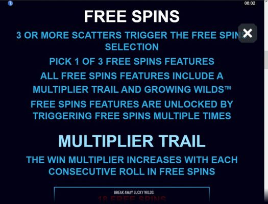 Free Spin Feature Rules