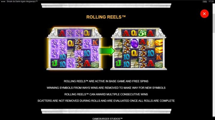 Rolling Reels Feature