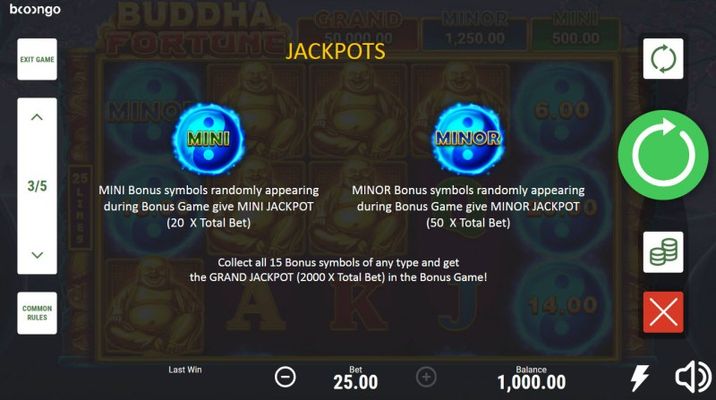 Jackpot Rules