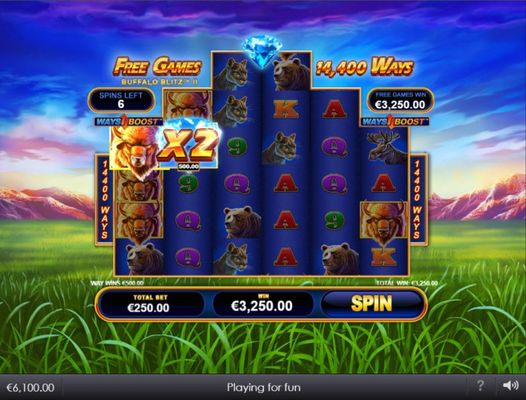 Free Spins Game Board