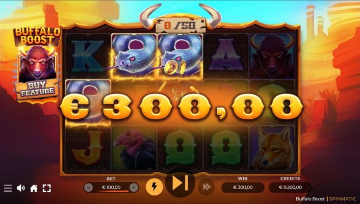 A three of a kind win