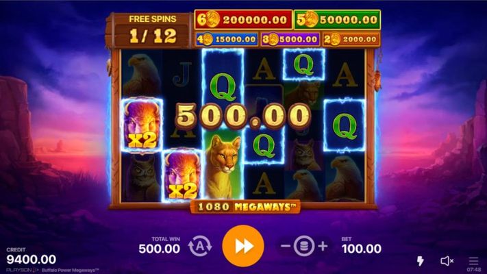 Free Spins Game Board