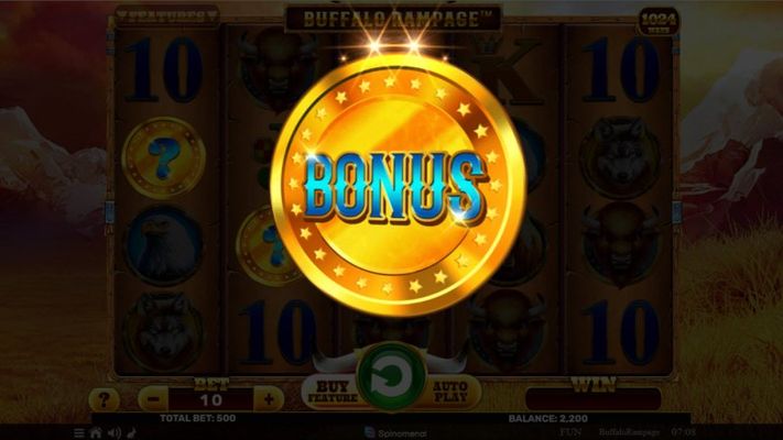 Flip the coin for bonus or free spins