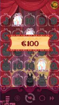 Scatter symbols triggers the free spins feature