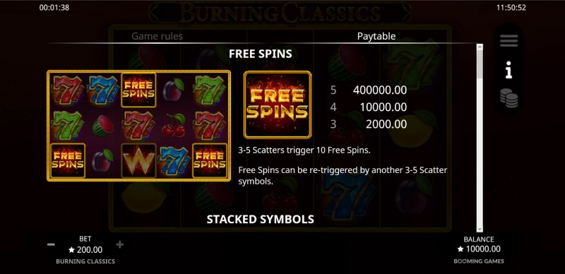 Free Spin Feature Rules