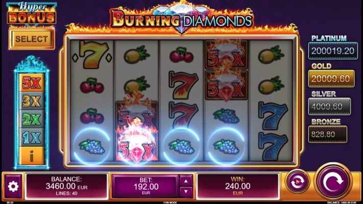 Burning Diamonds :: Four of a kind