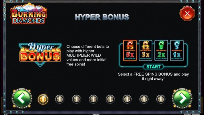 Burning Diamonds :: Hyper Bonus