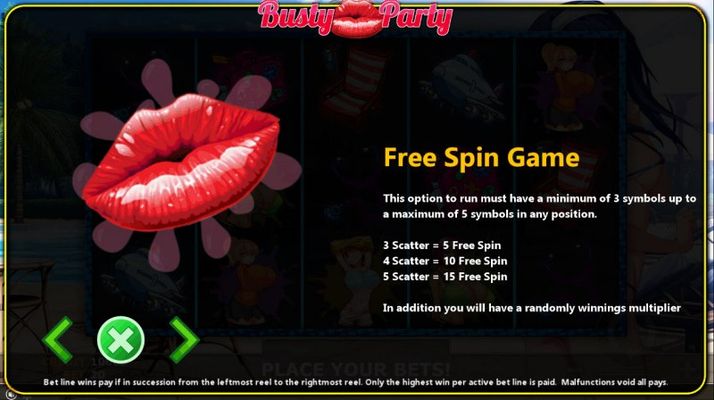 Free Spins Rules