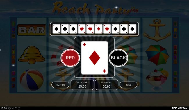 Red or Black Gamble feature