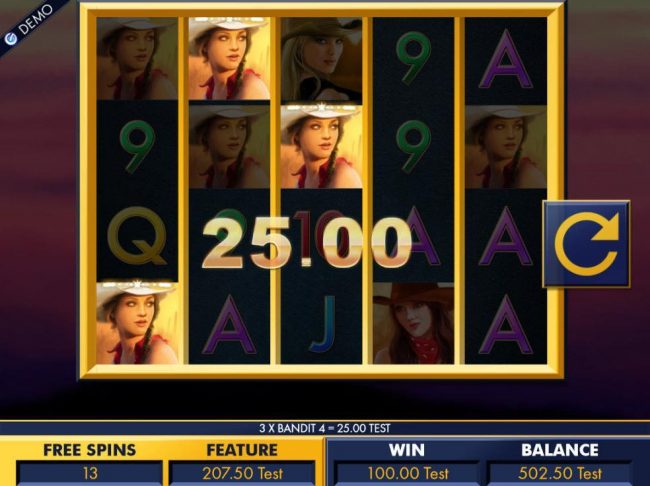 Multiple winning combinations during the free spins feature.